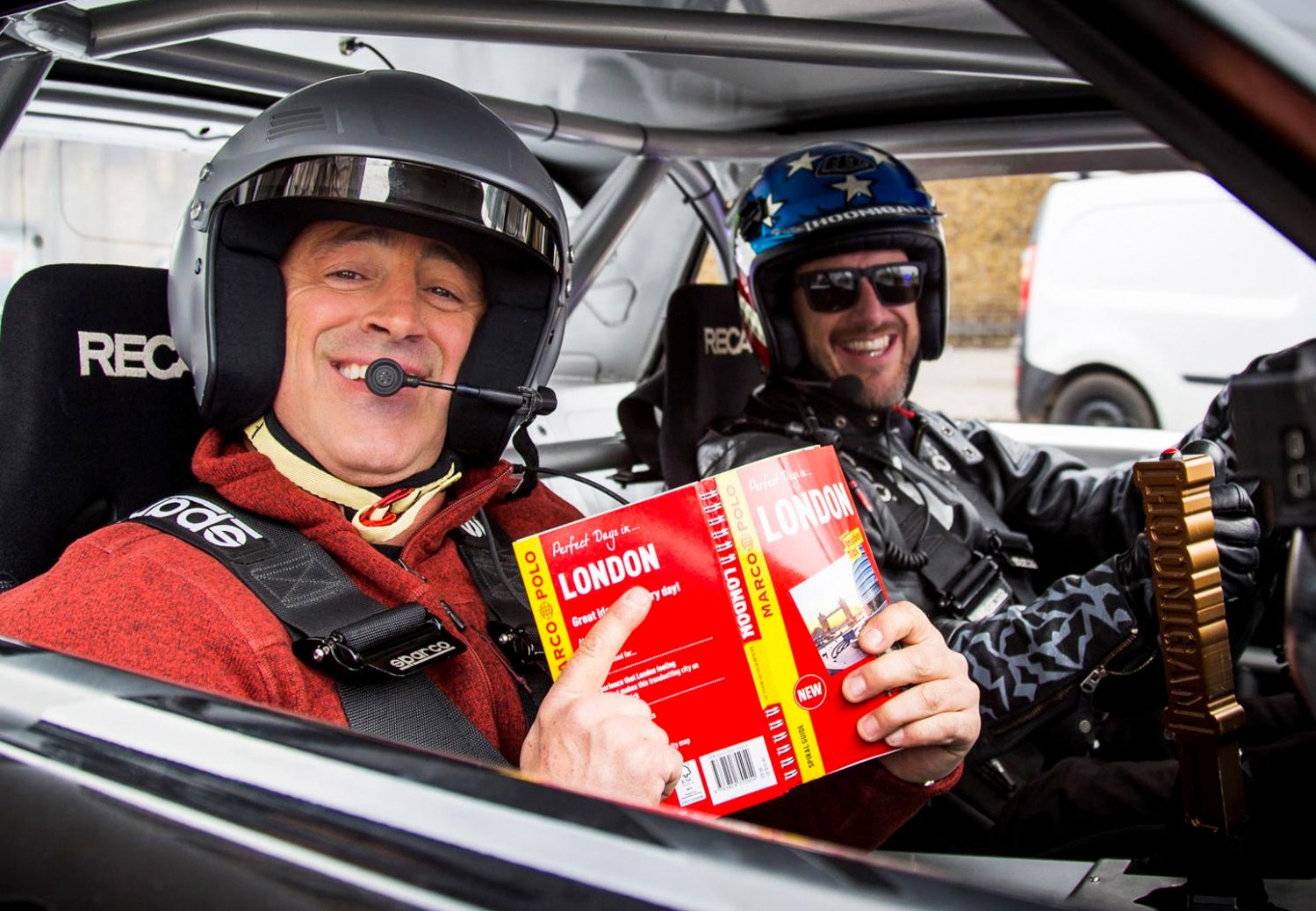 Ken Block & Matt LeBlanc in Londen