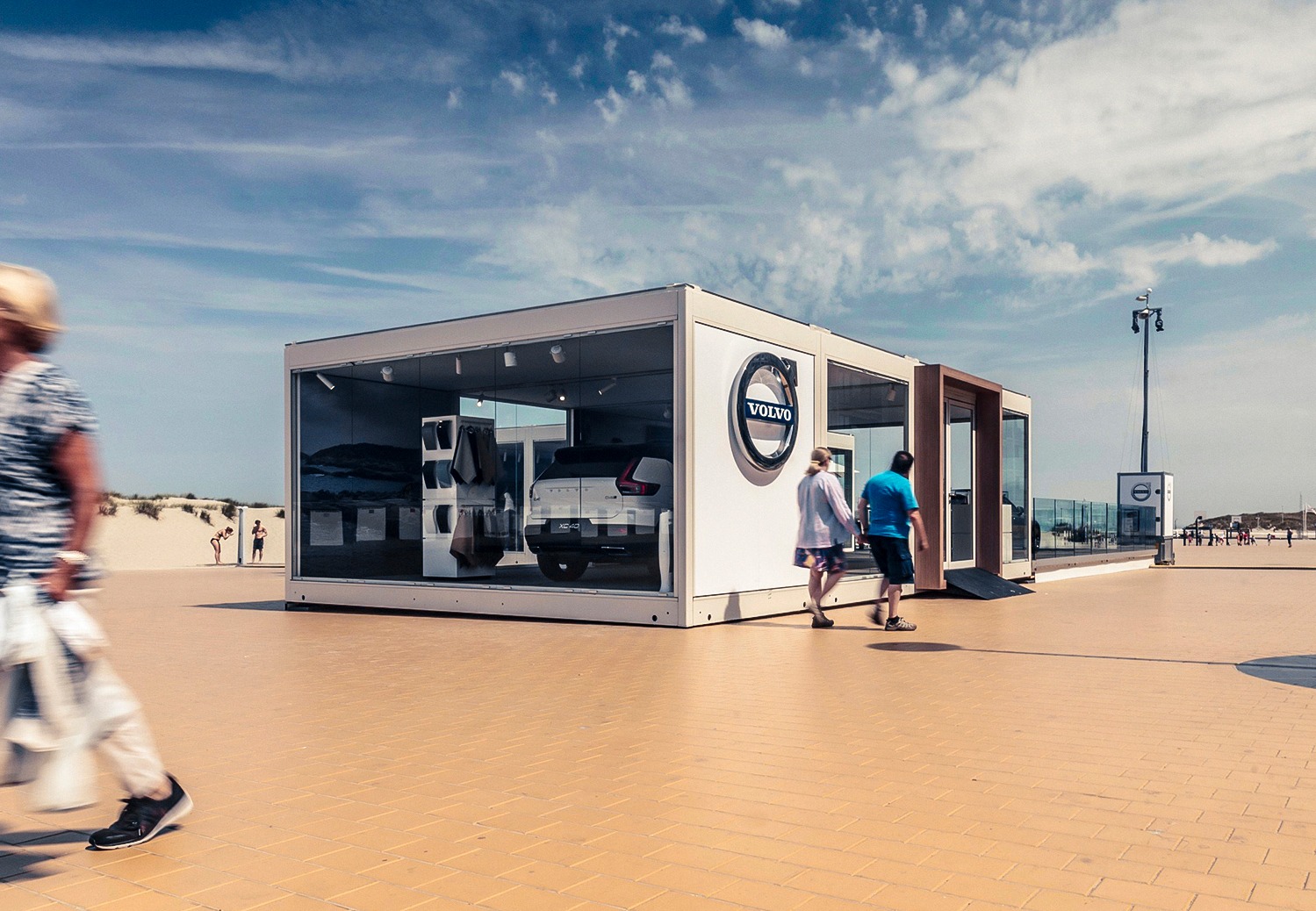 Volvo organiseert zomershow in Nieuwpoort